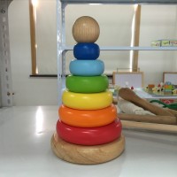 2017 new design hot toys wooden rings for outdoor toy and garden games.